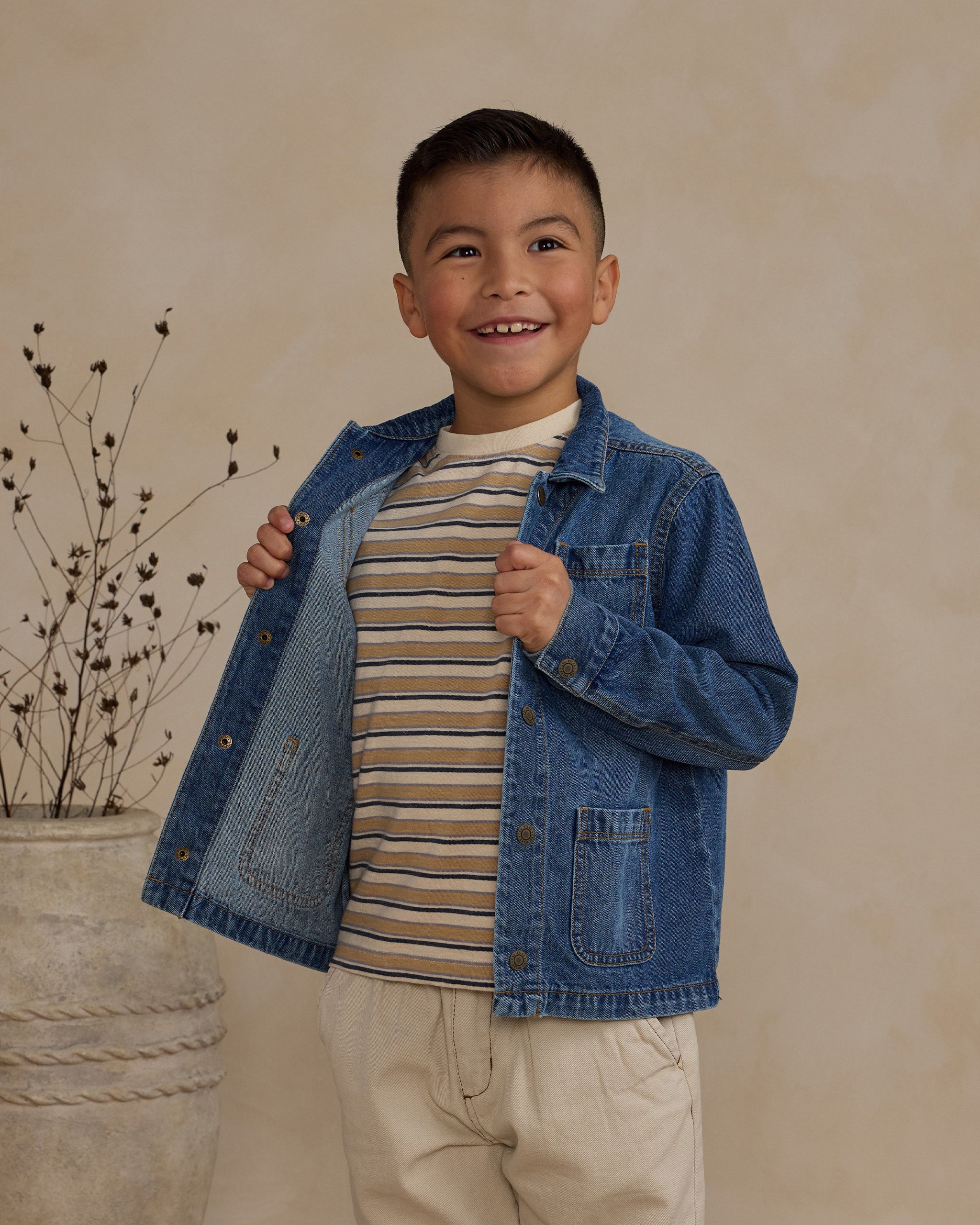 Denim Chore Coat - Indigo