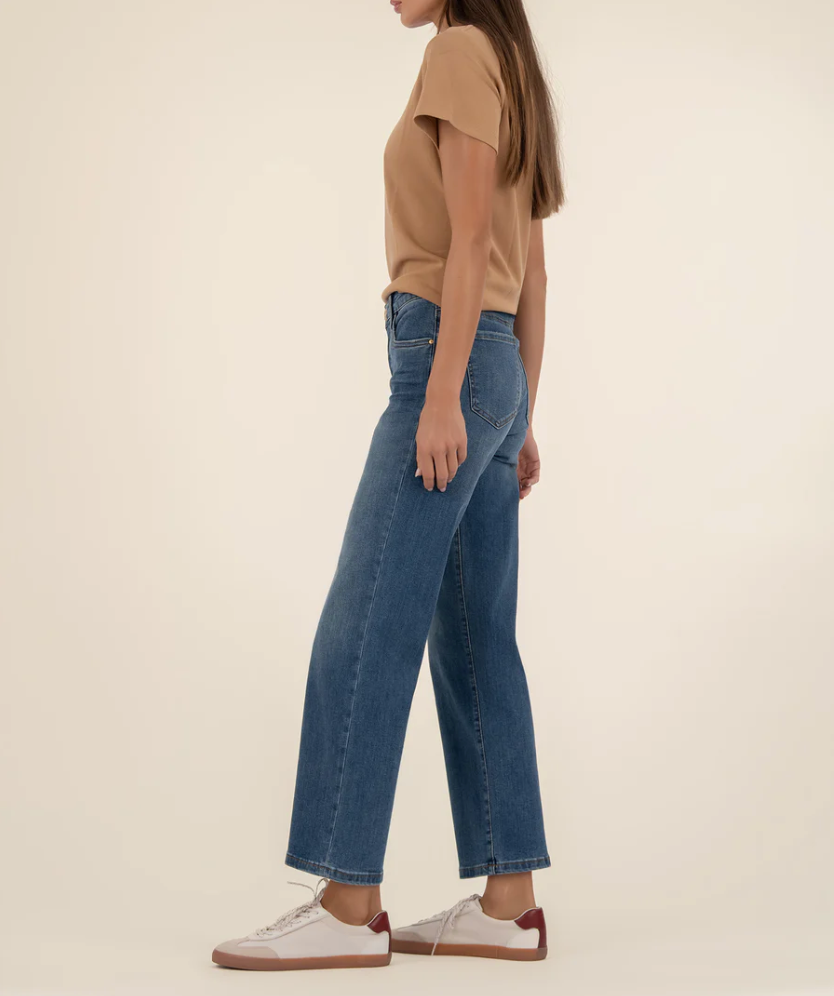 Charlotte High Rise Fab Ab Wide Leg - Historical