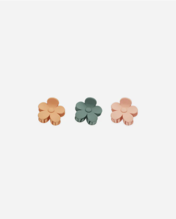 Flower Hair Clip - Grapefruit