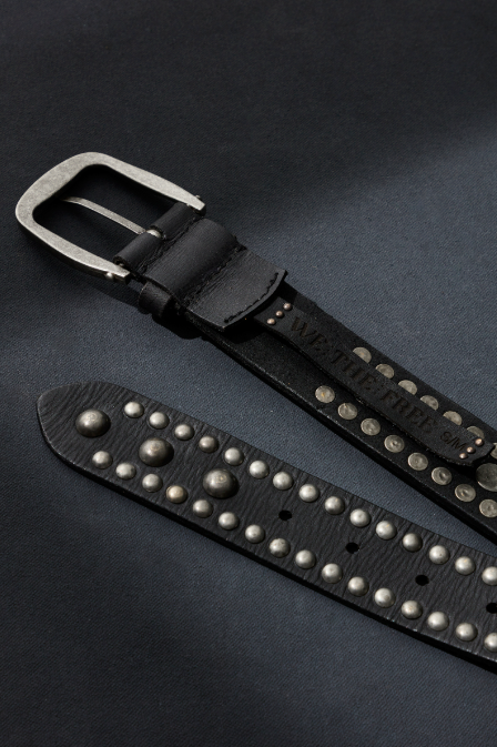 WTF Sola Stud Belt - Black
