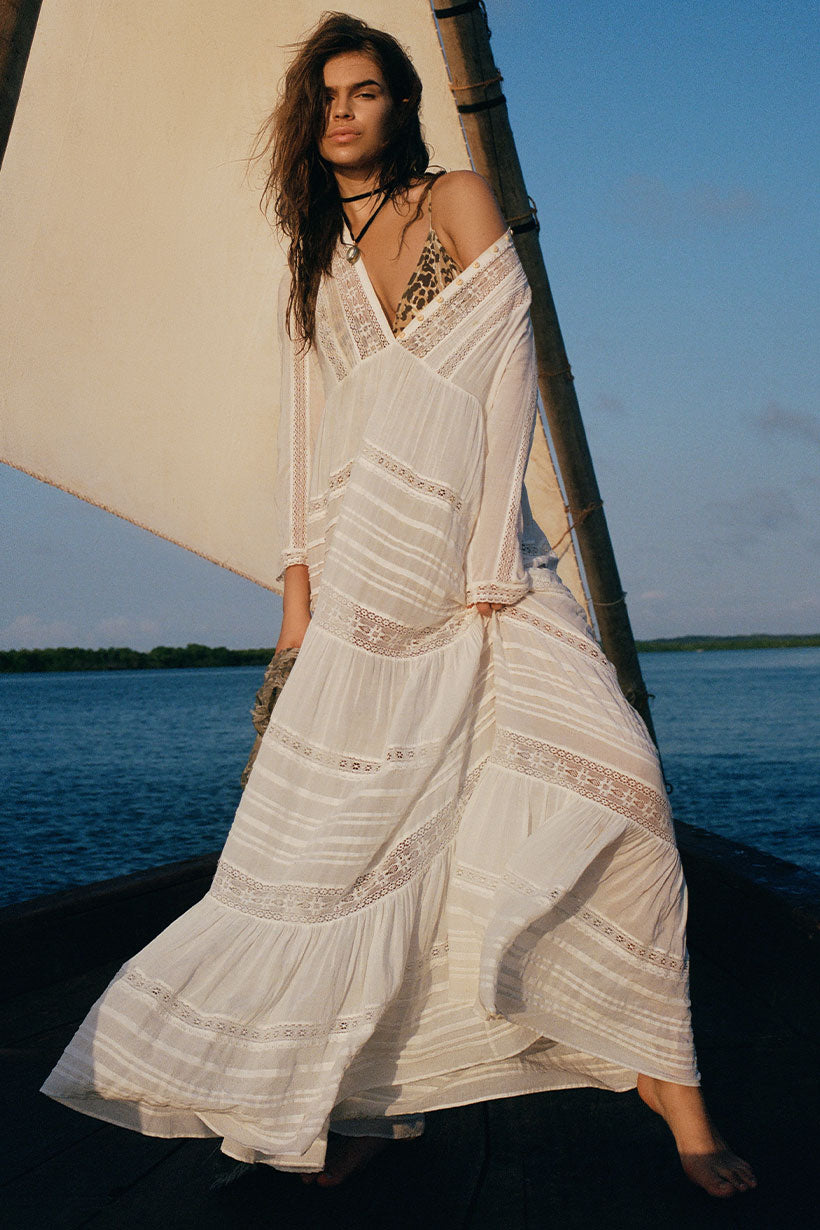 Teodora Gown - White