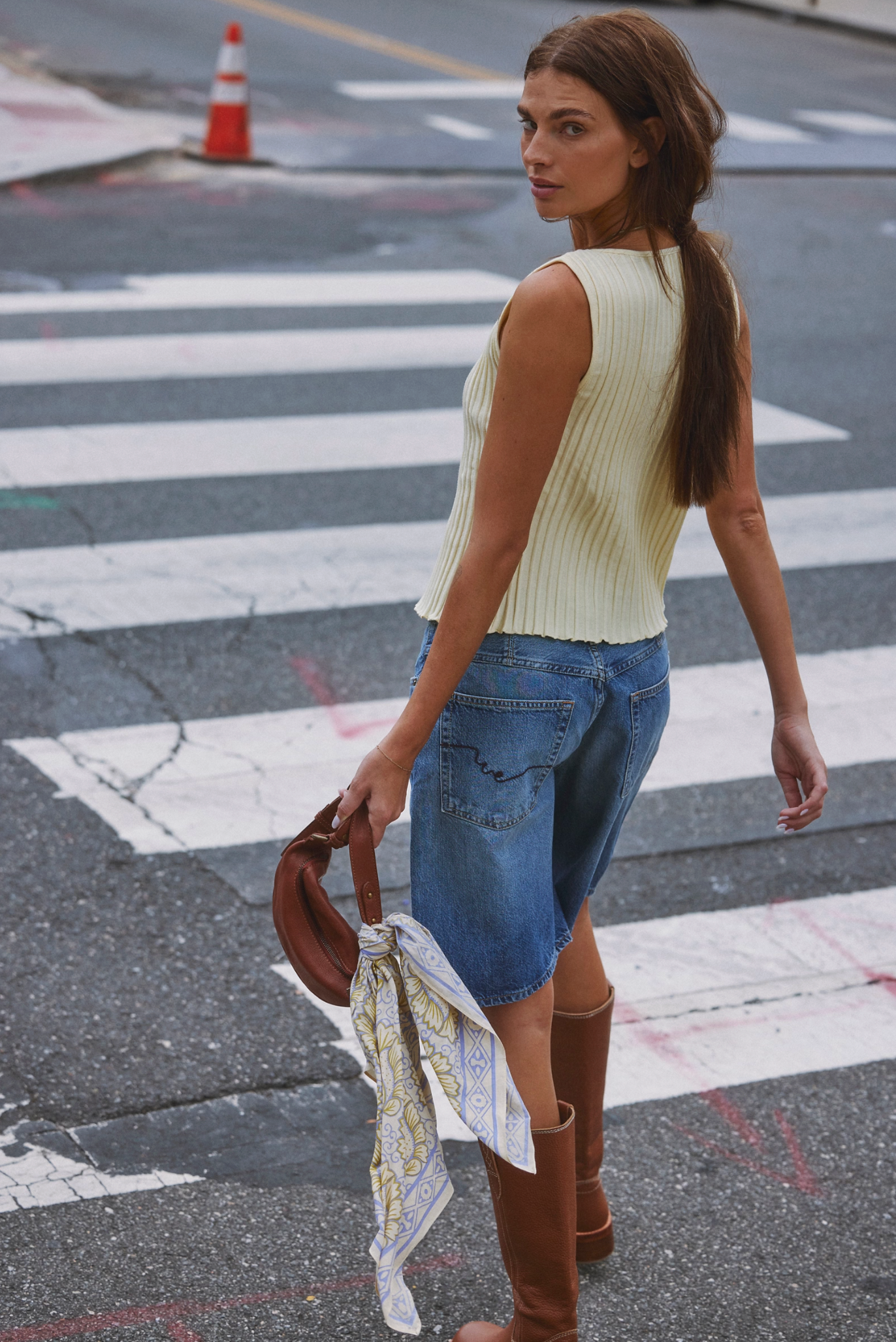 Tilly Vest - Mellow Yellow