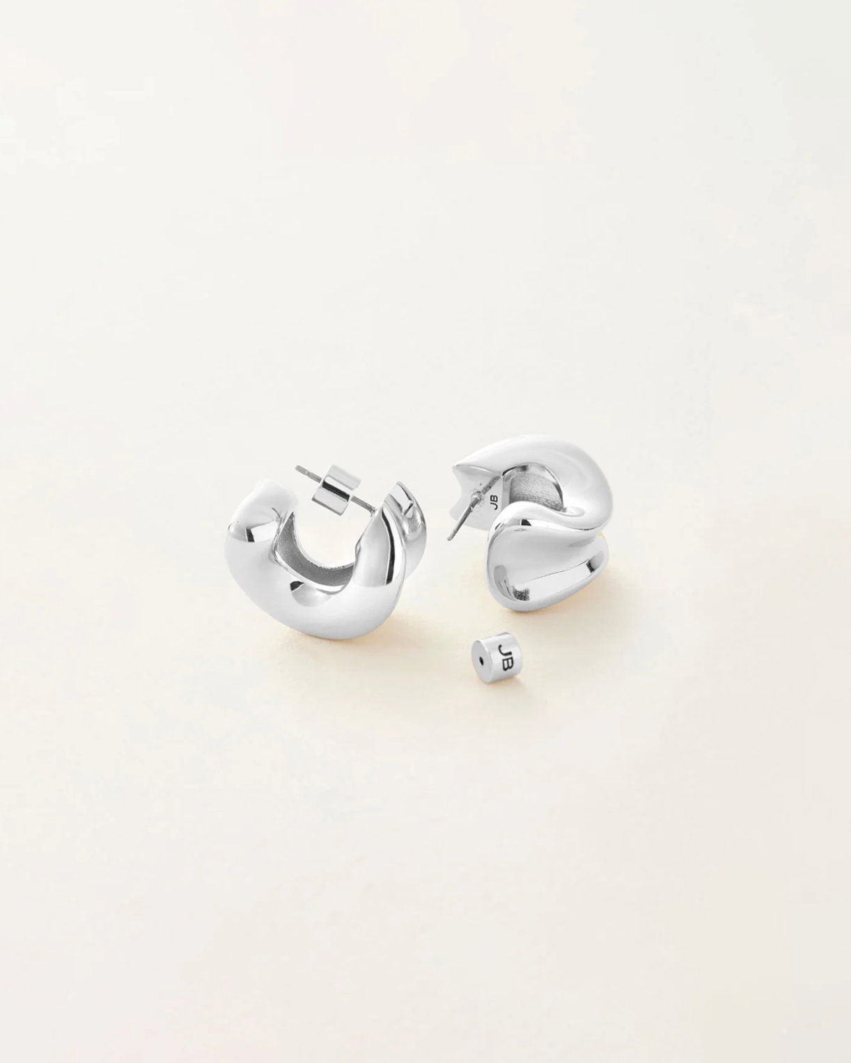 Chunky Doune Hoop - Silver