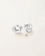 Chunky Doune Hoop - Silver