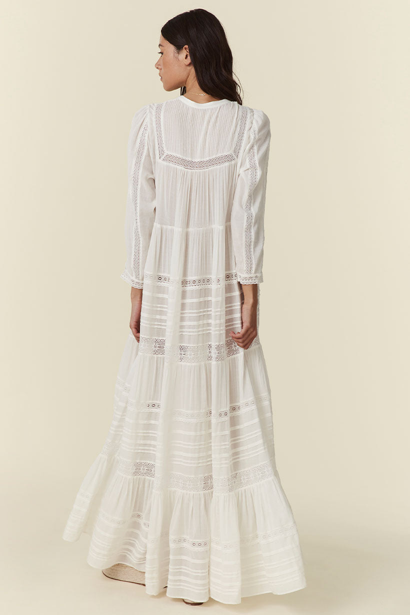 Teodora Gown - White