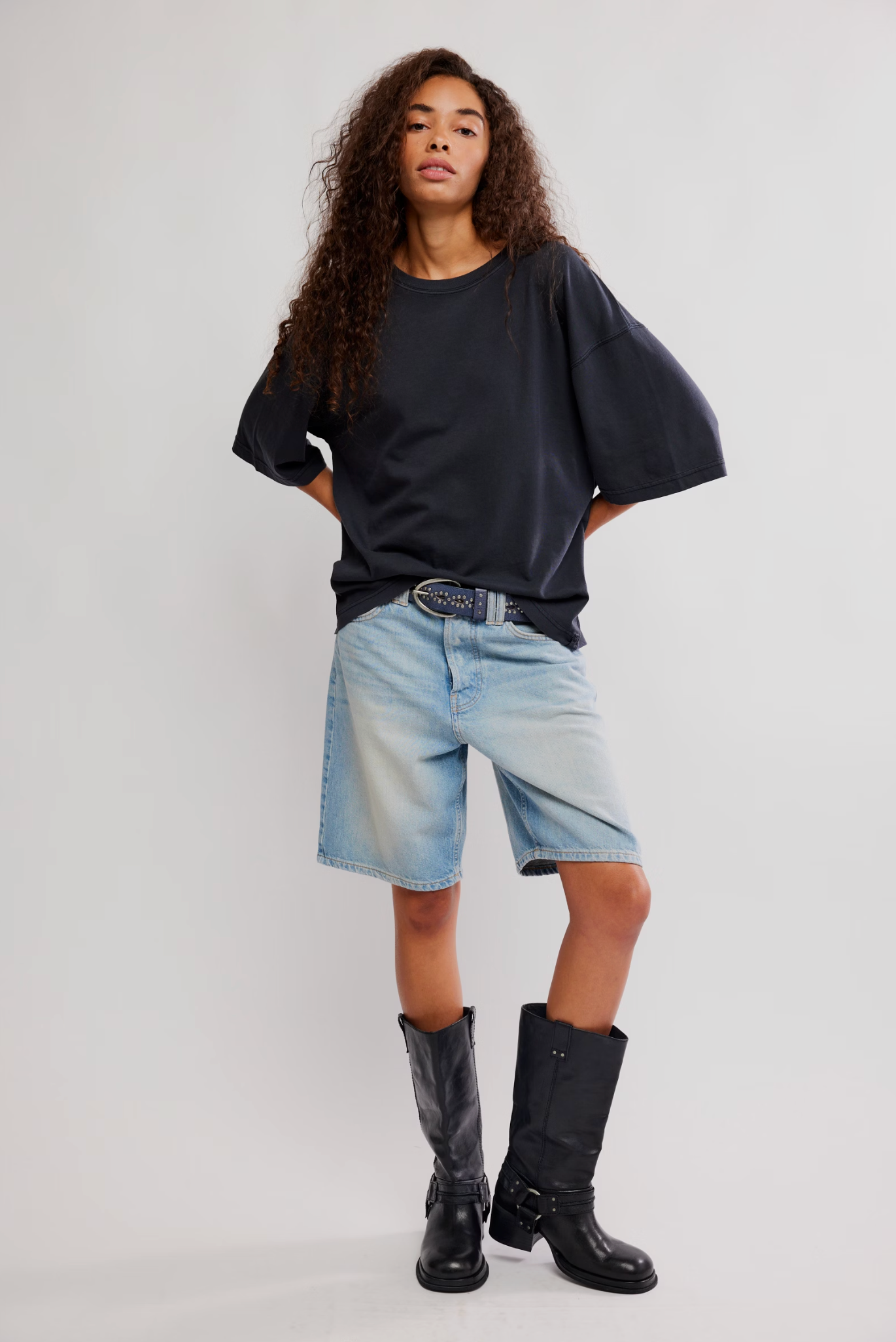 WTF Perfect Oversized Tee - Black