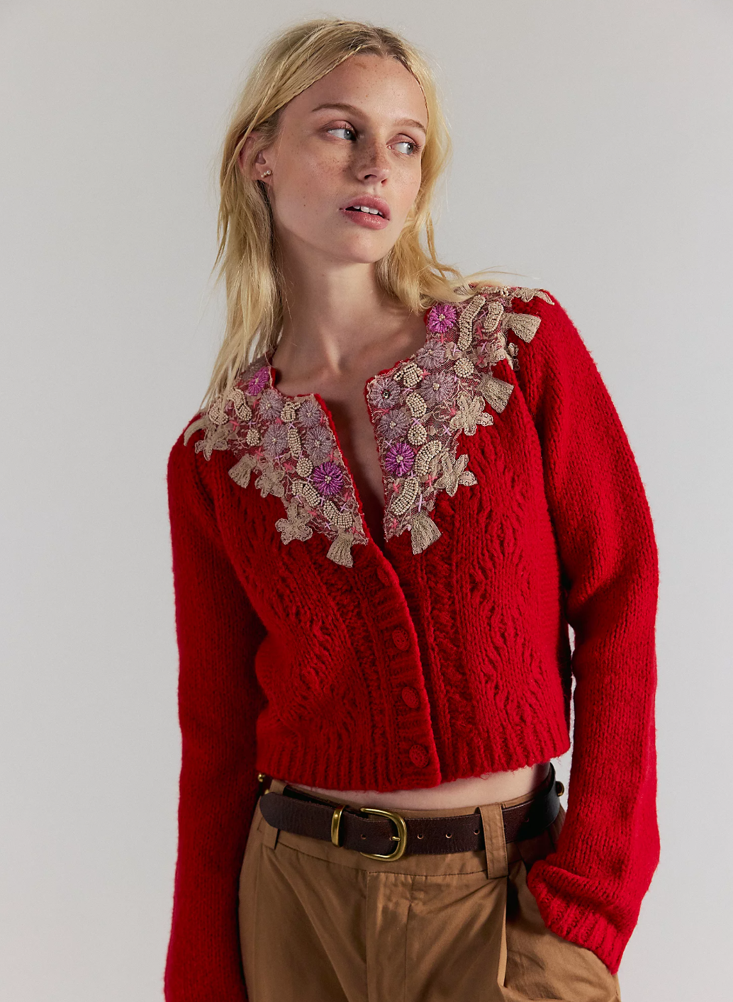 Pixie Cardi - Red