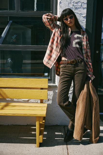 Risk Taker Mid-rise Straight - Workwear Brown