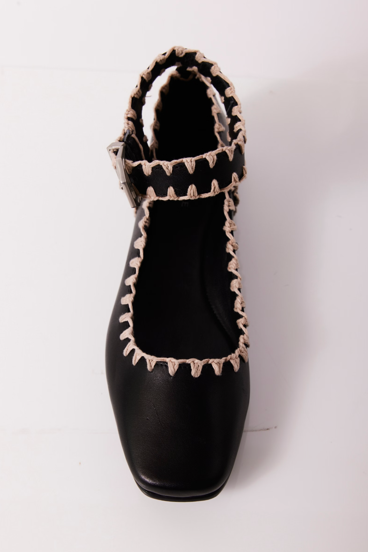 Crochet Mystic Flat - Black