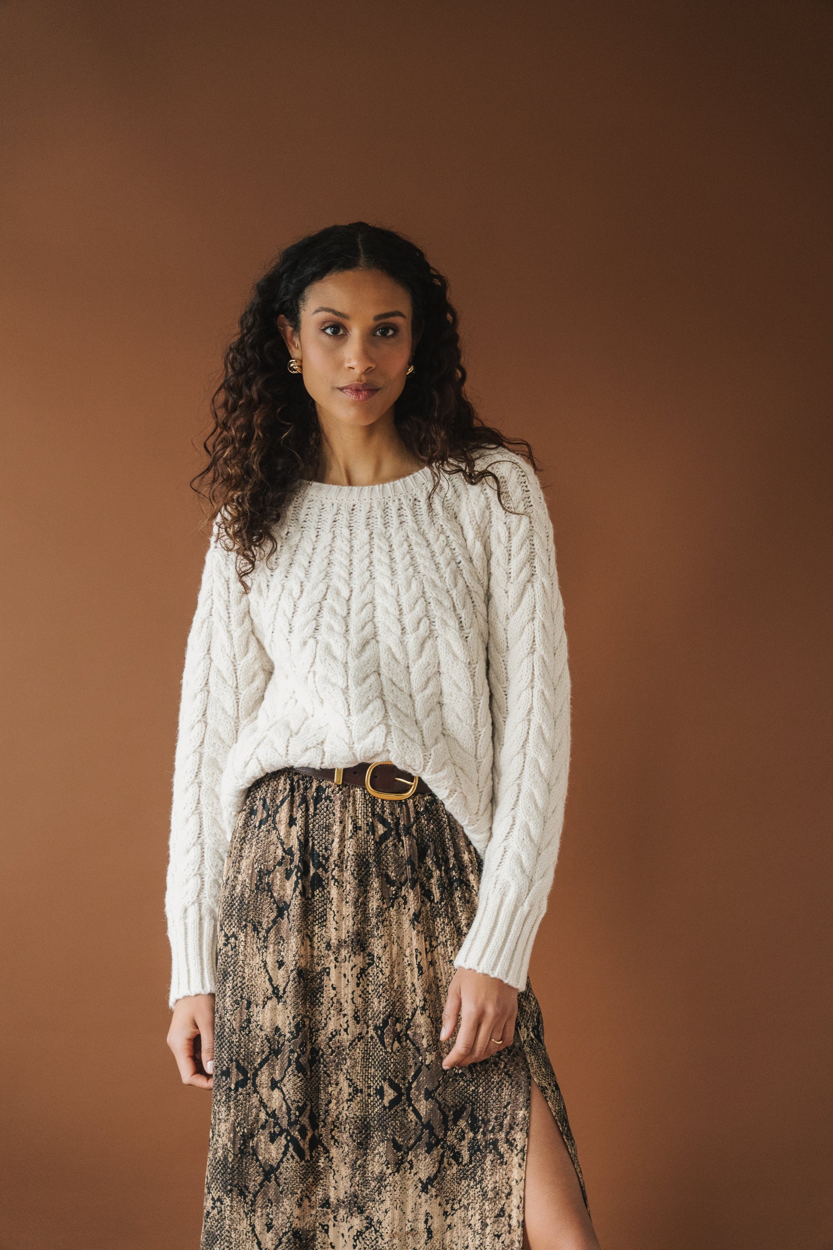 Lorenzo Sweater - Cream