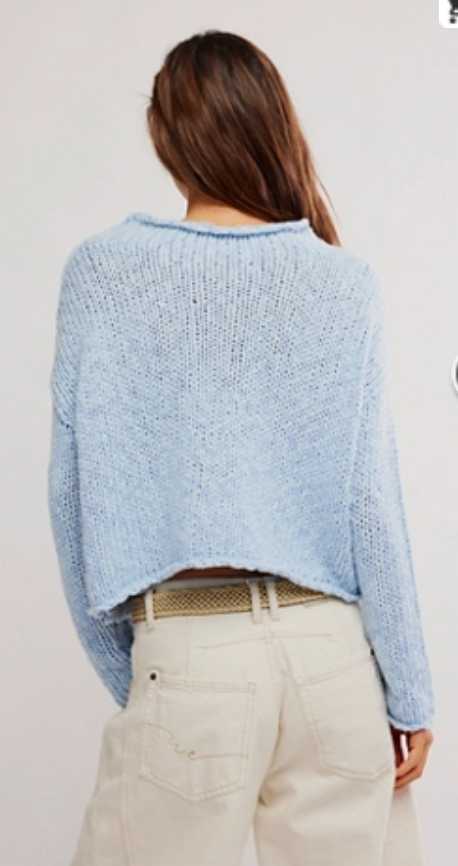 Opal Sweater - Cashmere Blue
