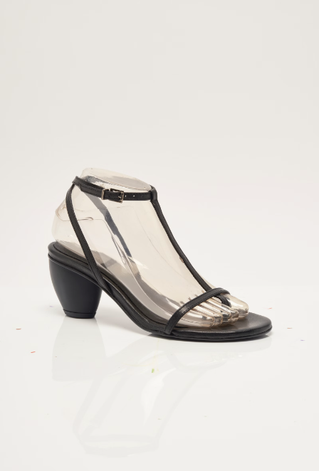 La La Land Strappy Heel - Black