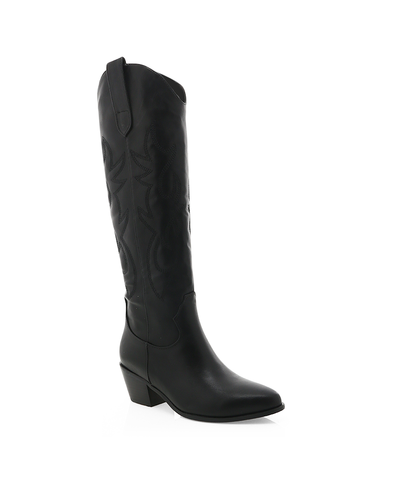 Urson Western Boot - Black