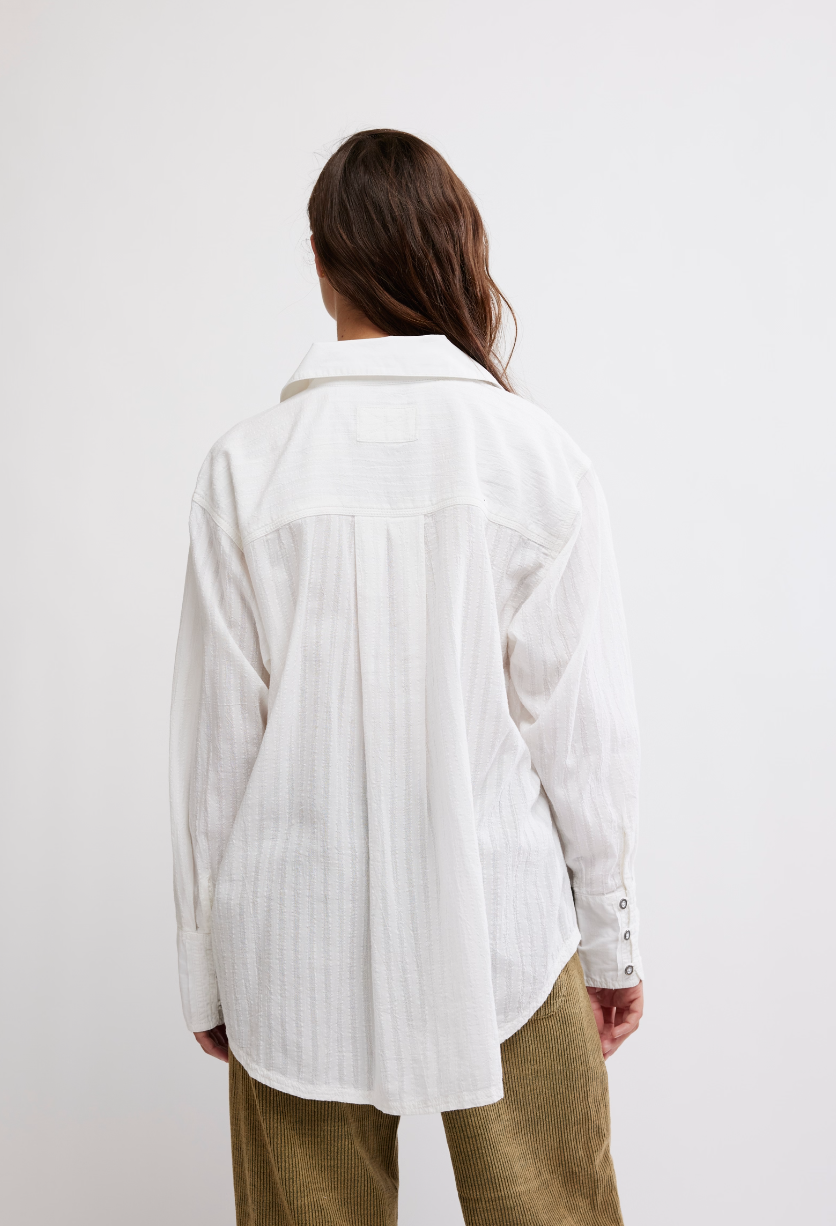 Tuxy Vibes Shirt - Optic White
