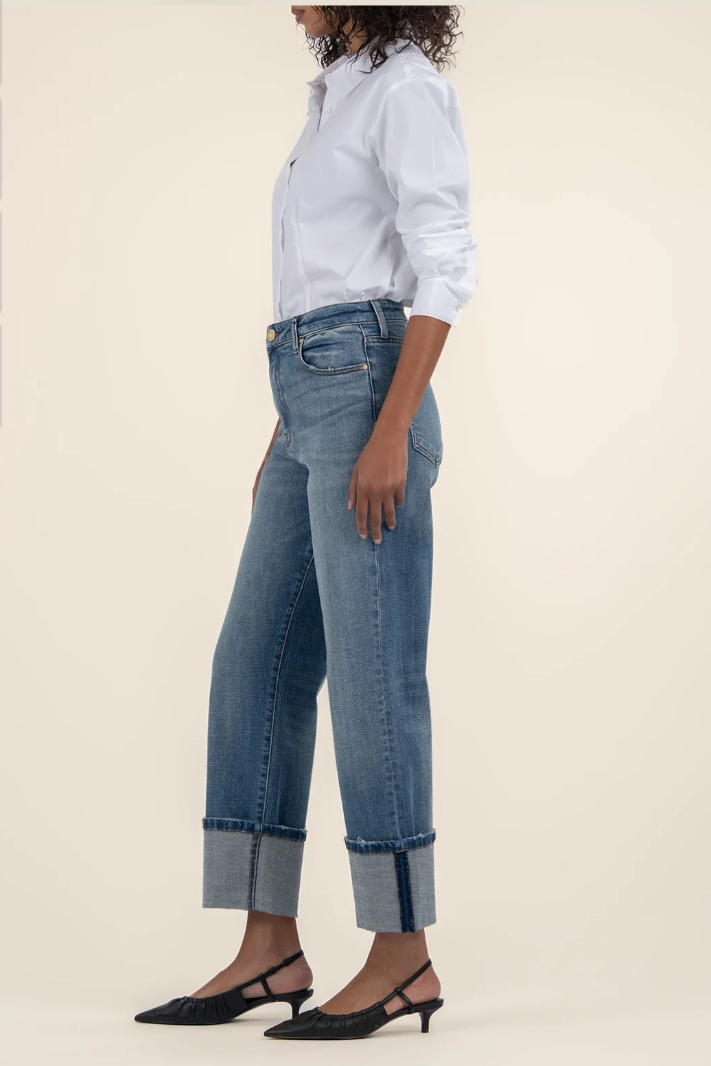 Sienna High Rise Wide Leg - Cuddle