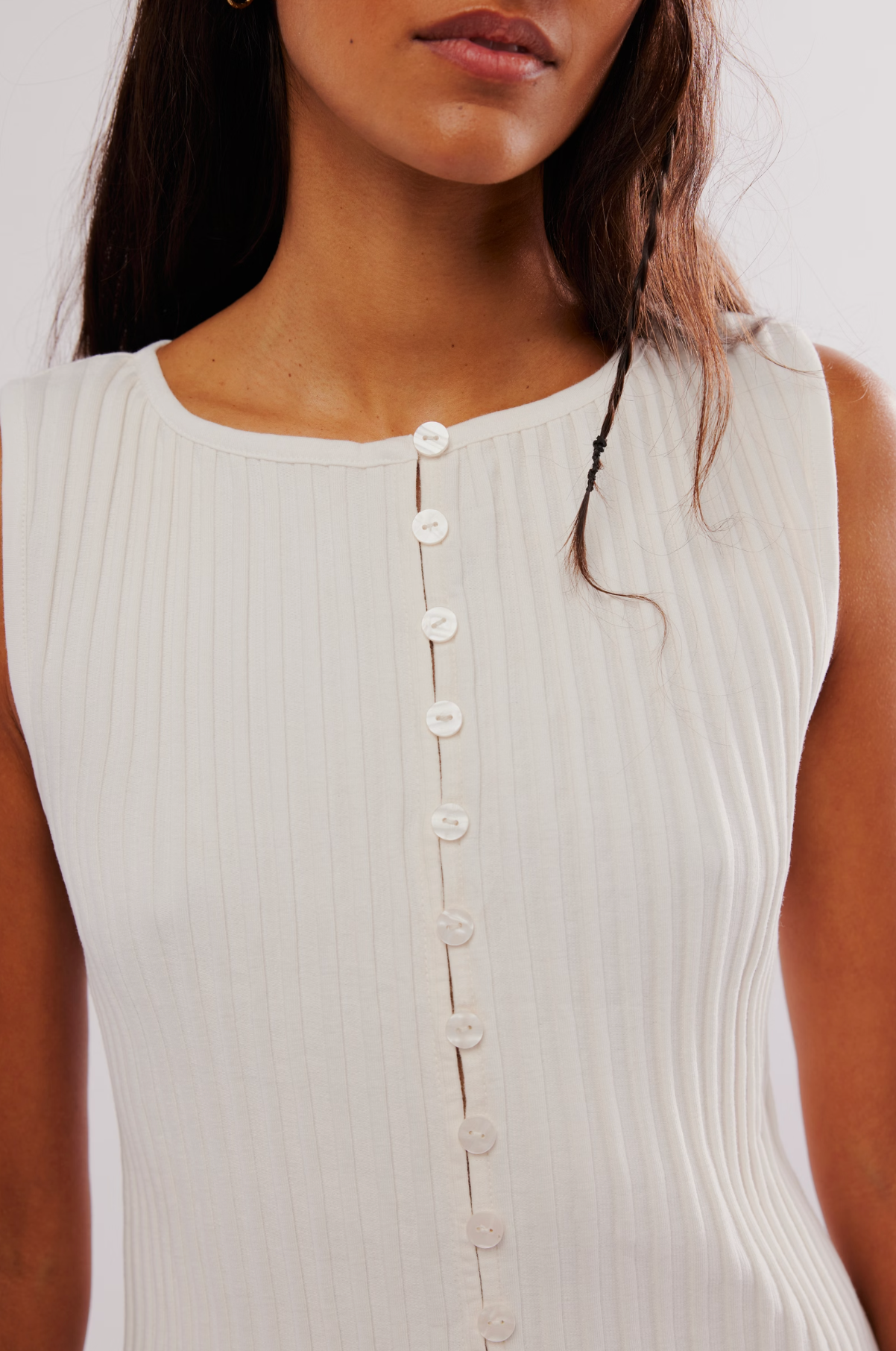 Tilly Vest - Ivory