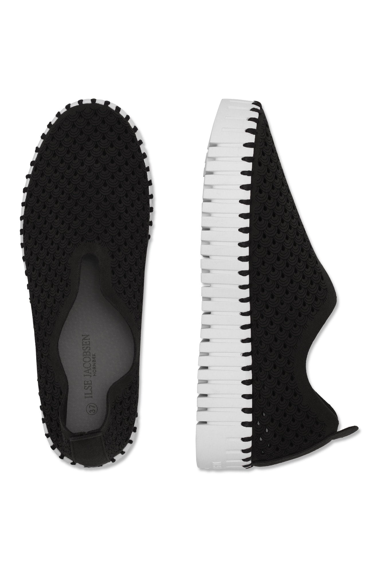 Tulip Shoe - Platform Black