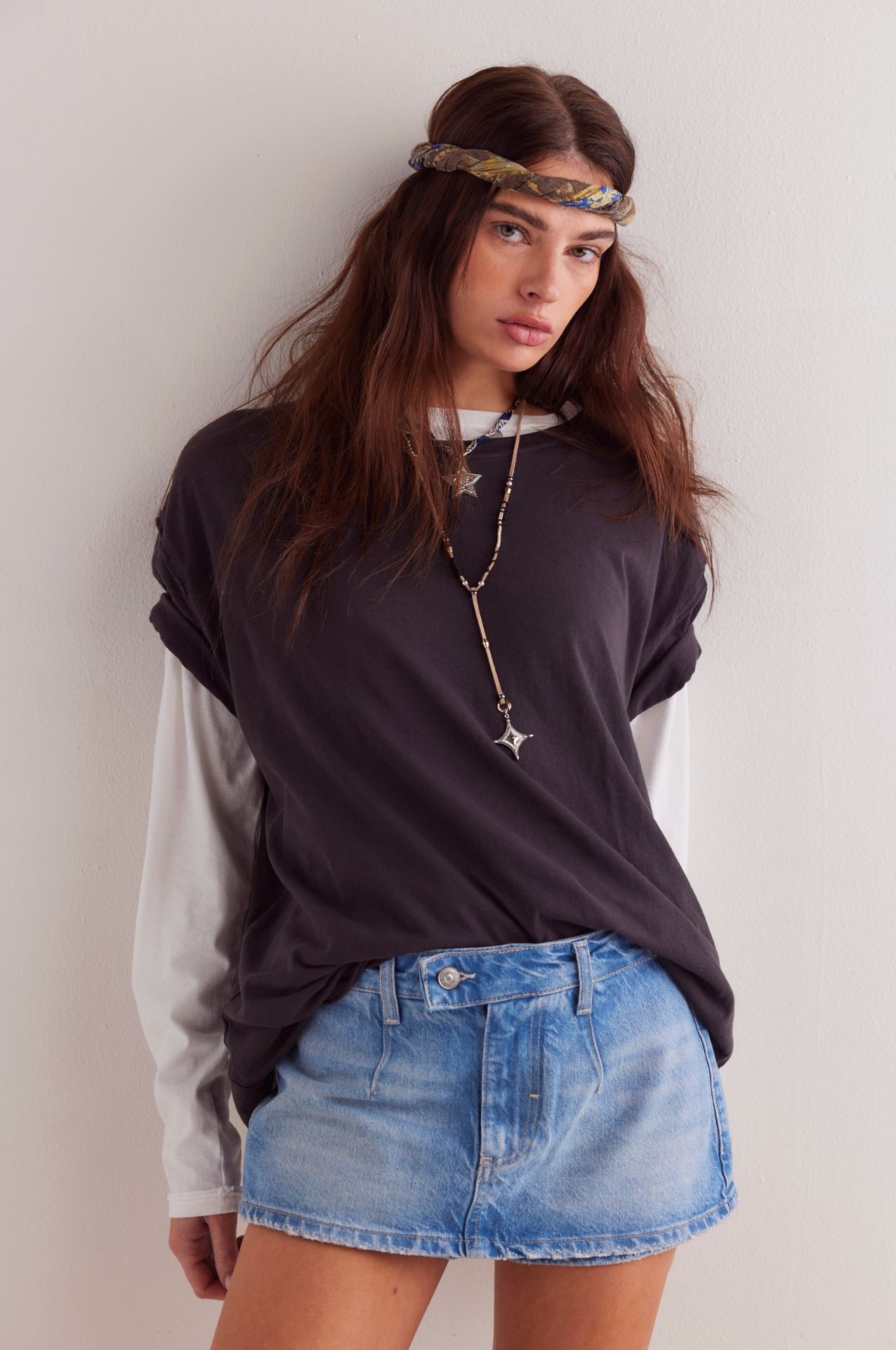 Galivanting Skort - Oasis Blue