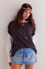Galivanting Skort - Oasis Blue