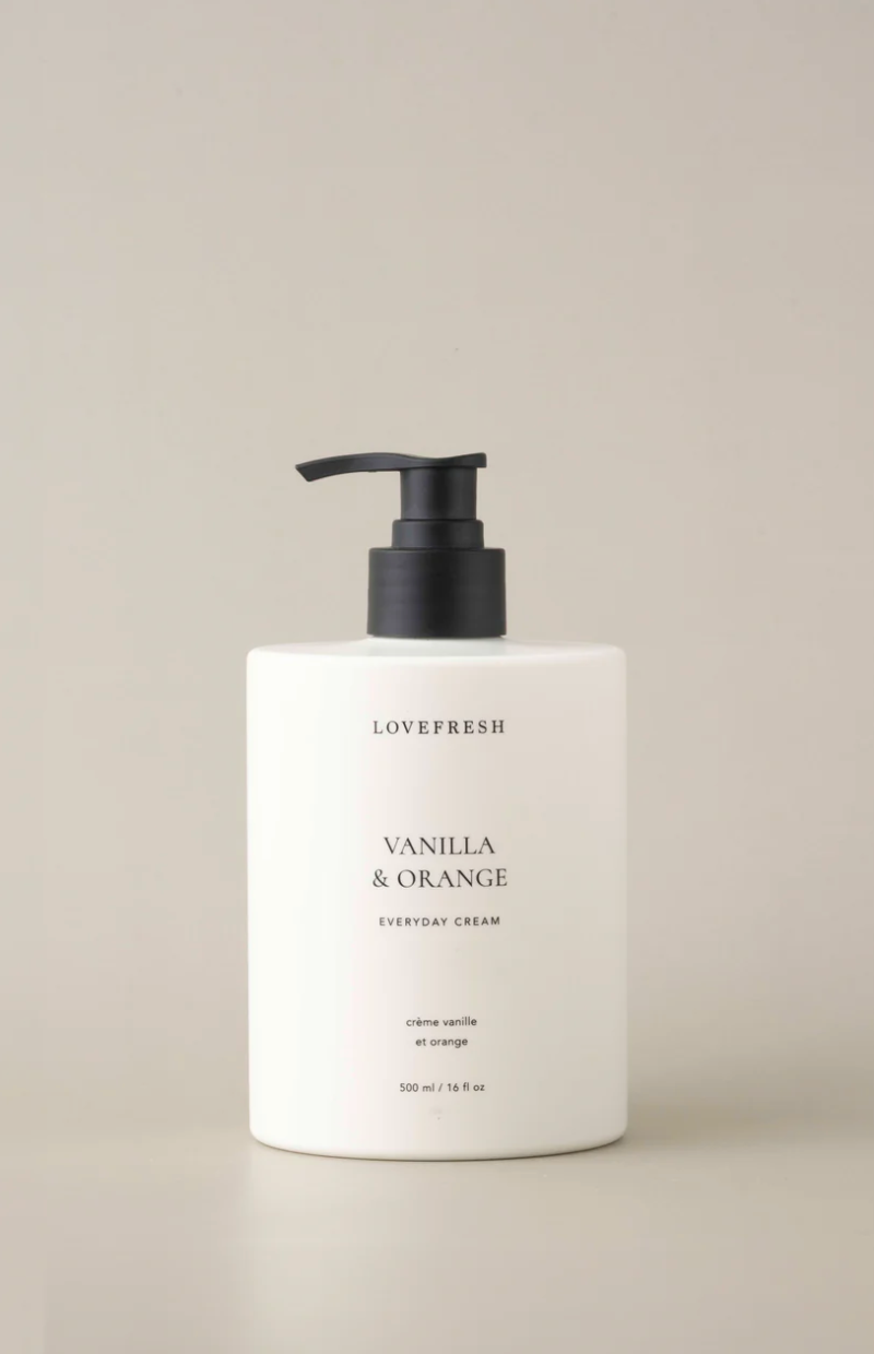 Everyday Cream Love Fresh - Vanilla & Orange