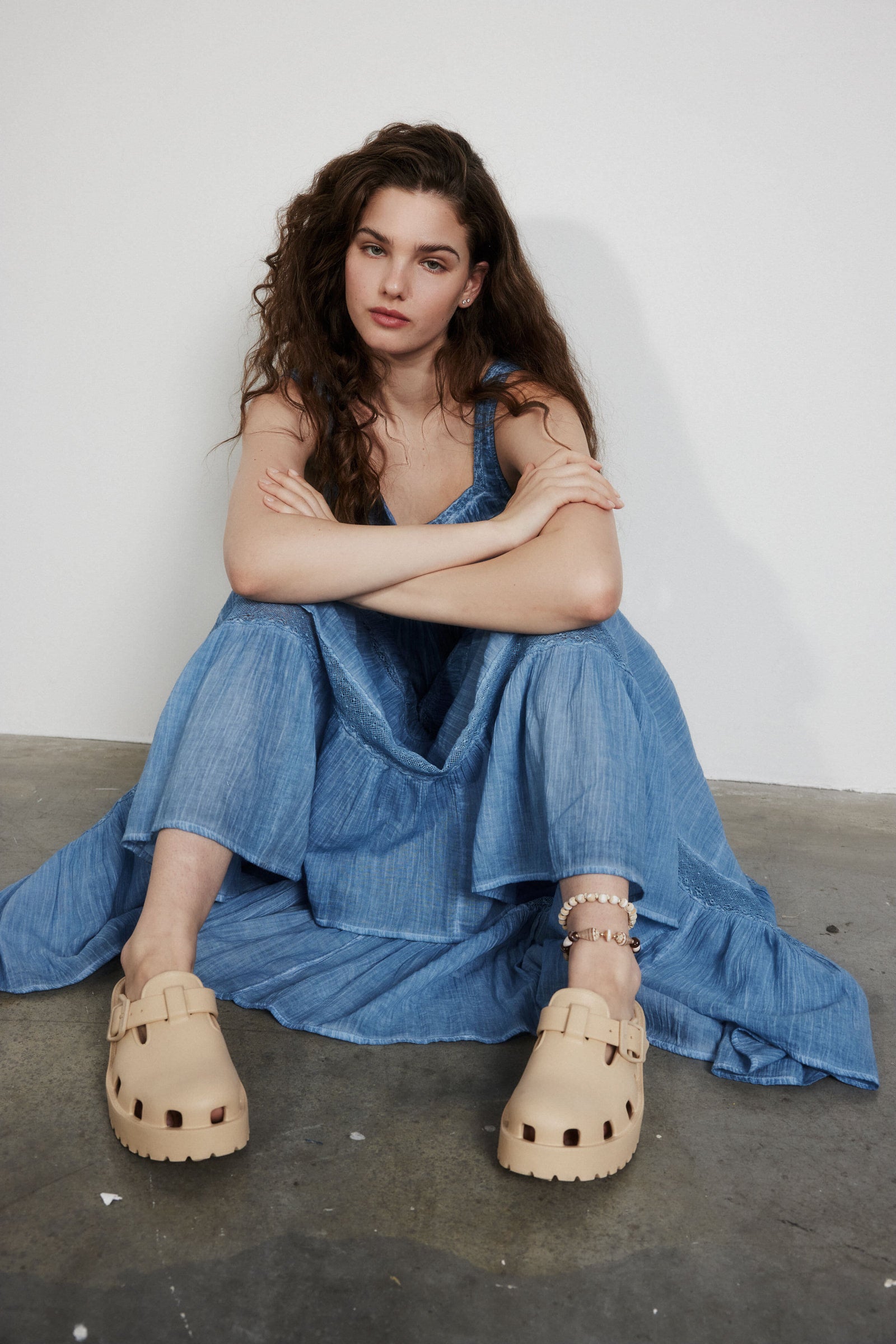 Karlie Buckle Clog - Sand Dune