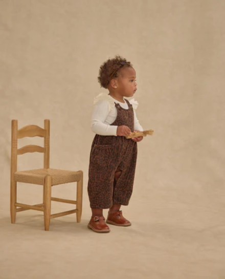 Wide Leg Overall - Leopard