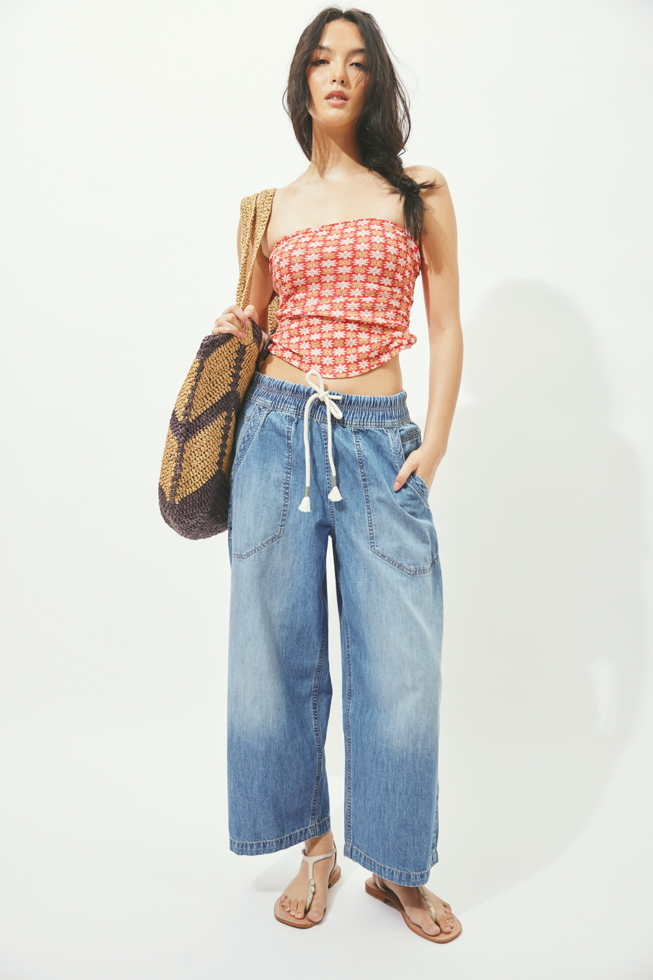 Boulevard Printed Tube Top