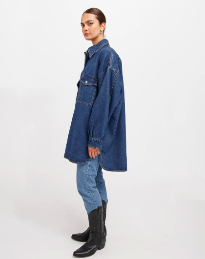 Shania Jacket - Indigo Denim