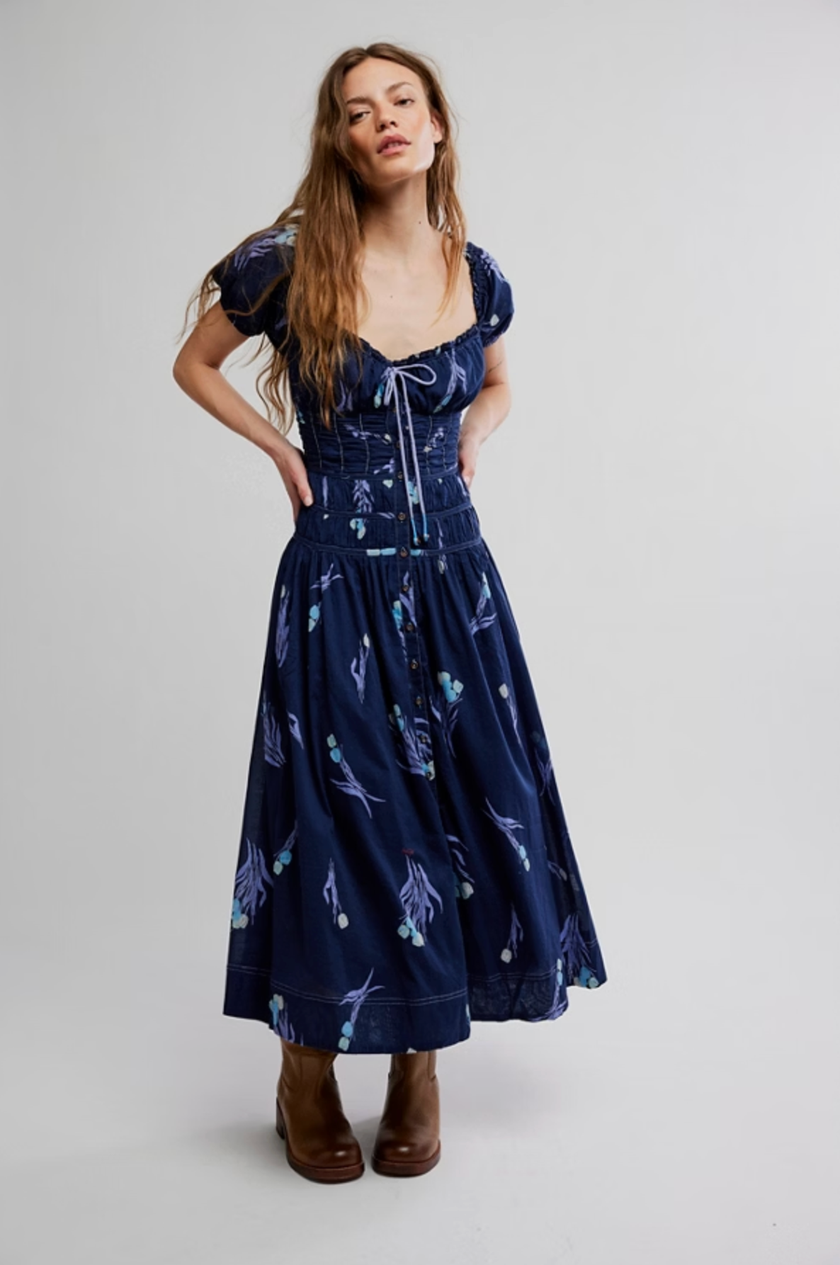 Complete Me Midi - Indigo
