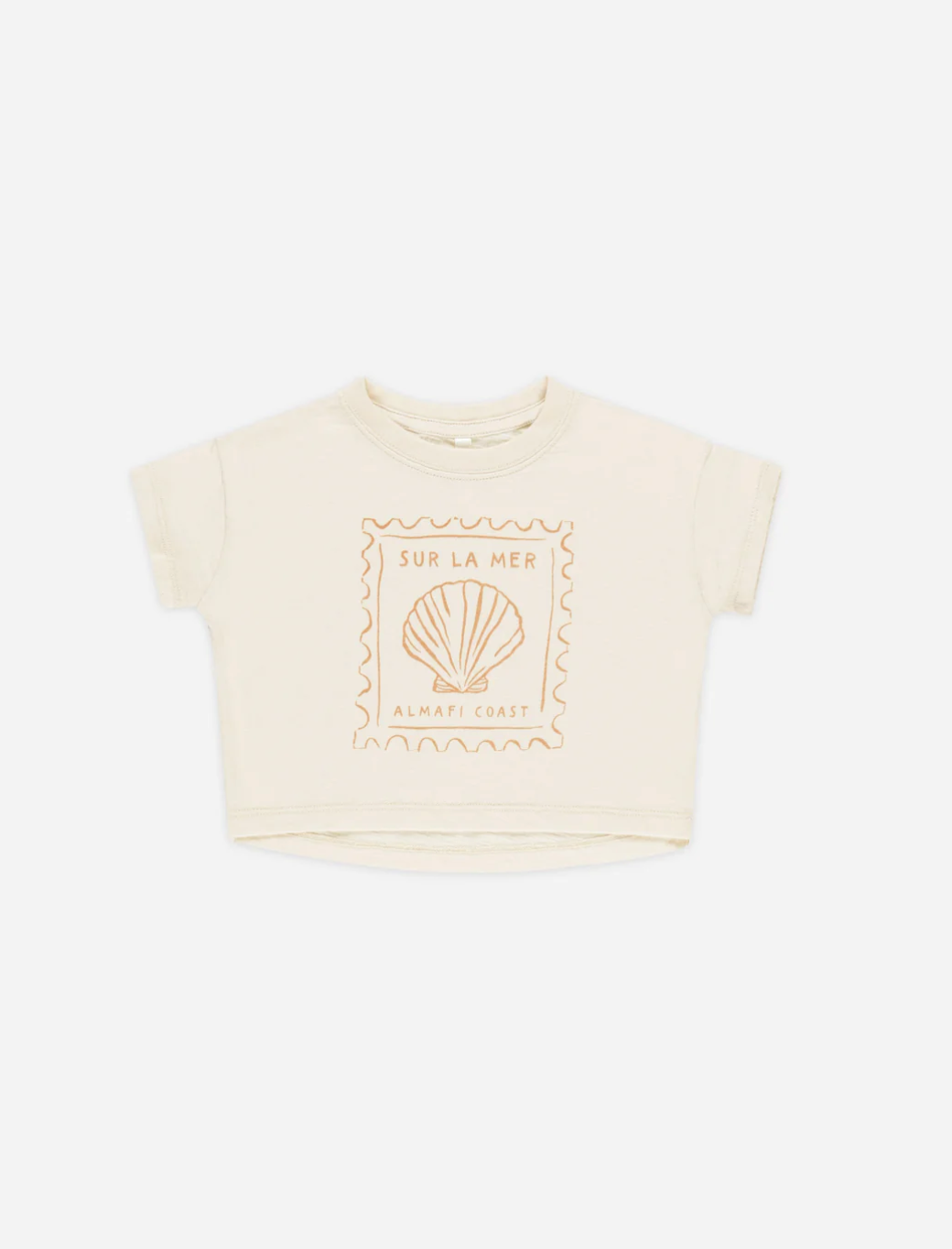 Boxy Tee - Seashell