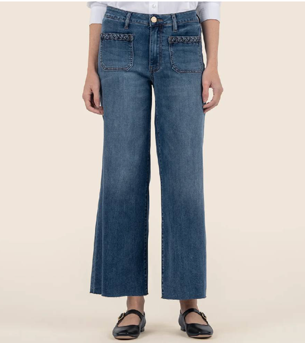 Meg High Rise Patch W/ Braid - Fame