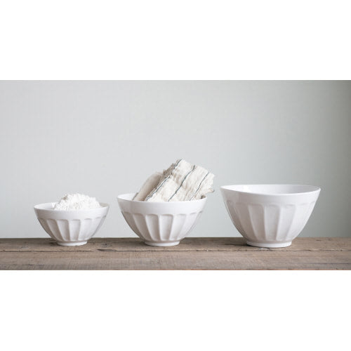 Mixing Bowls - White