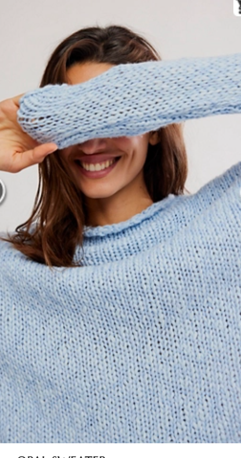 Opal Sweater - Cashmere Blue