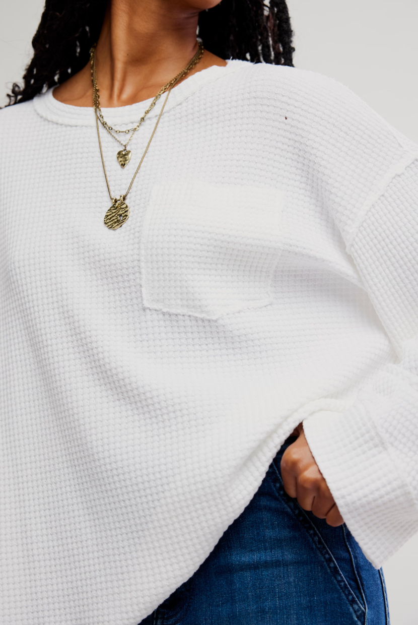 Dawson Pocket Thermal - Clean Ivory