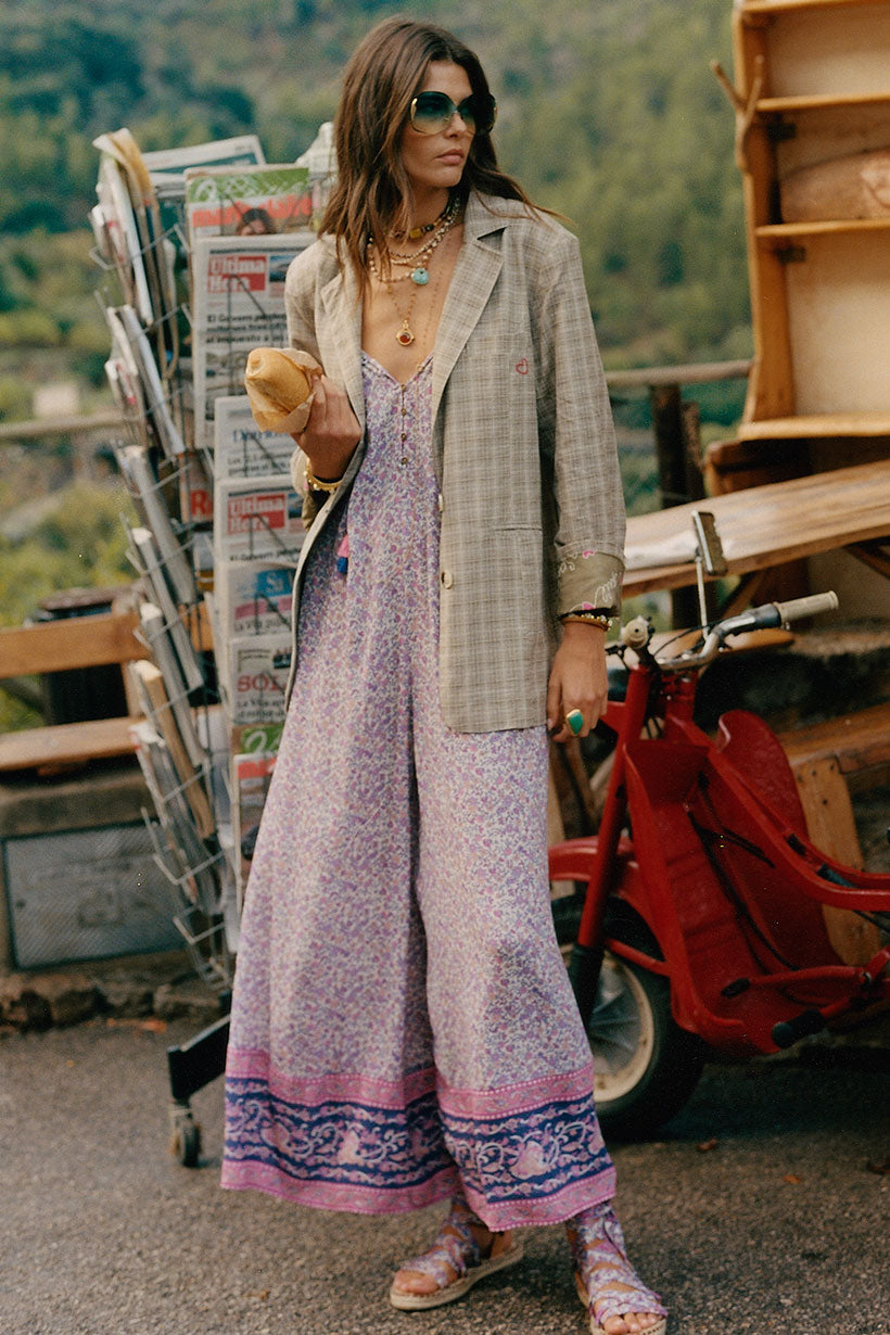 Little Bird Jumpsuit - Berry