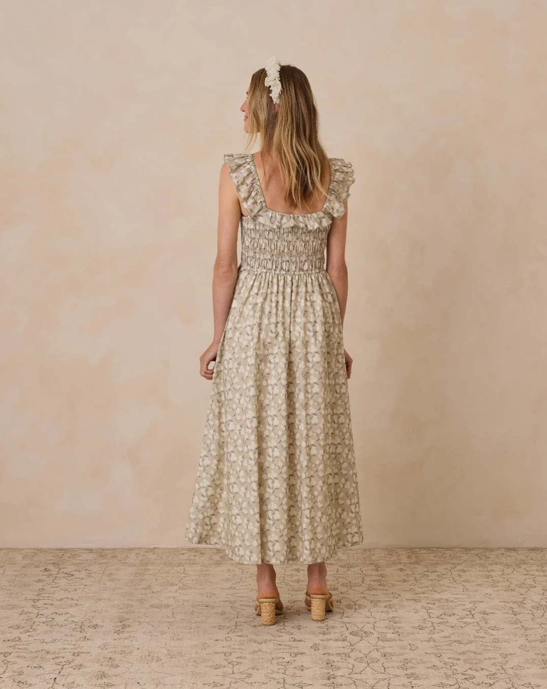 Stella Dress || Sage Hydrangea