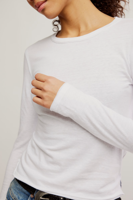 Nova Tee LS - Ivory