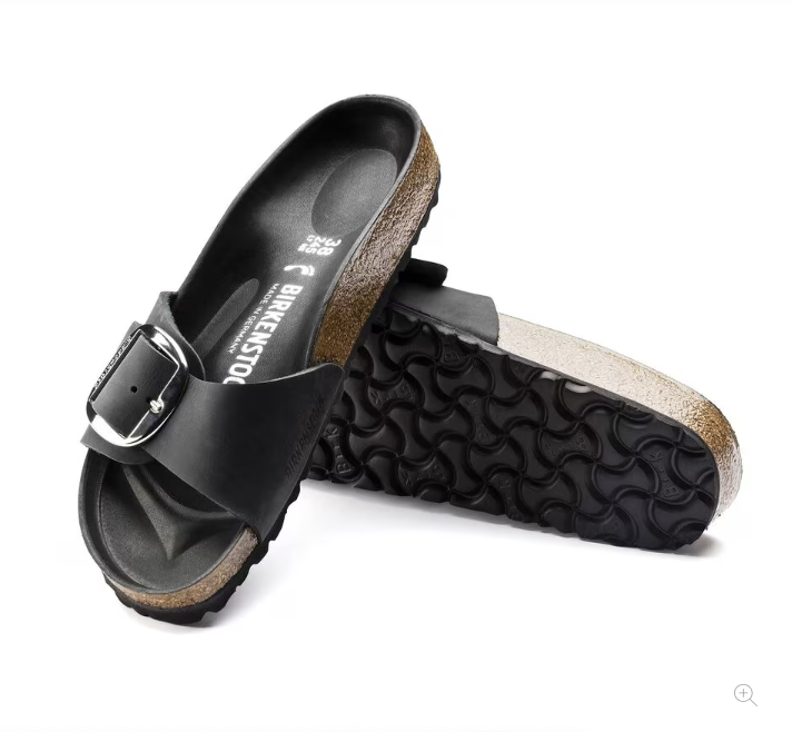 Madrid Big Buckle - Black