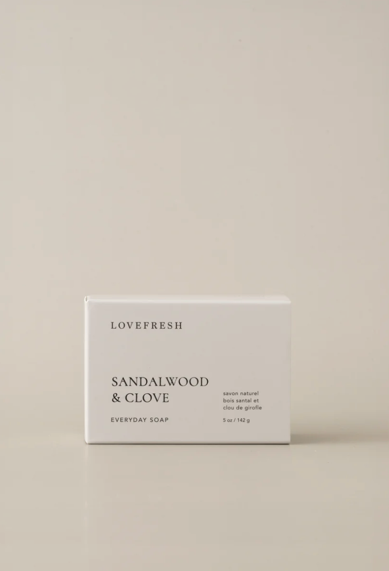 Everyday Bar Soap Love Fresh - Sandalwood & Clove