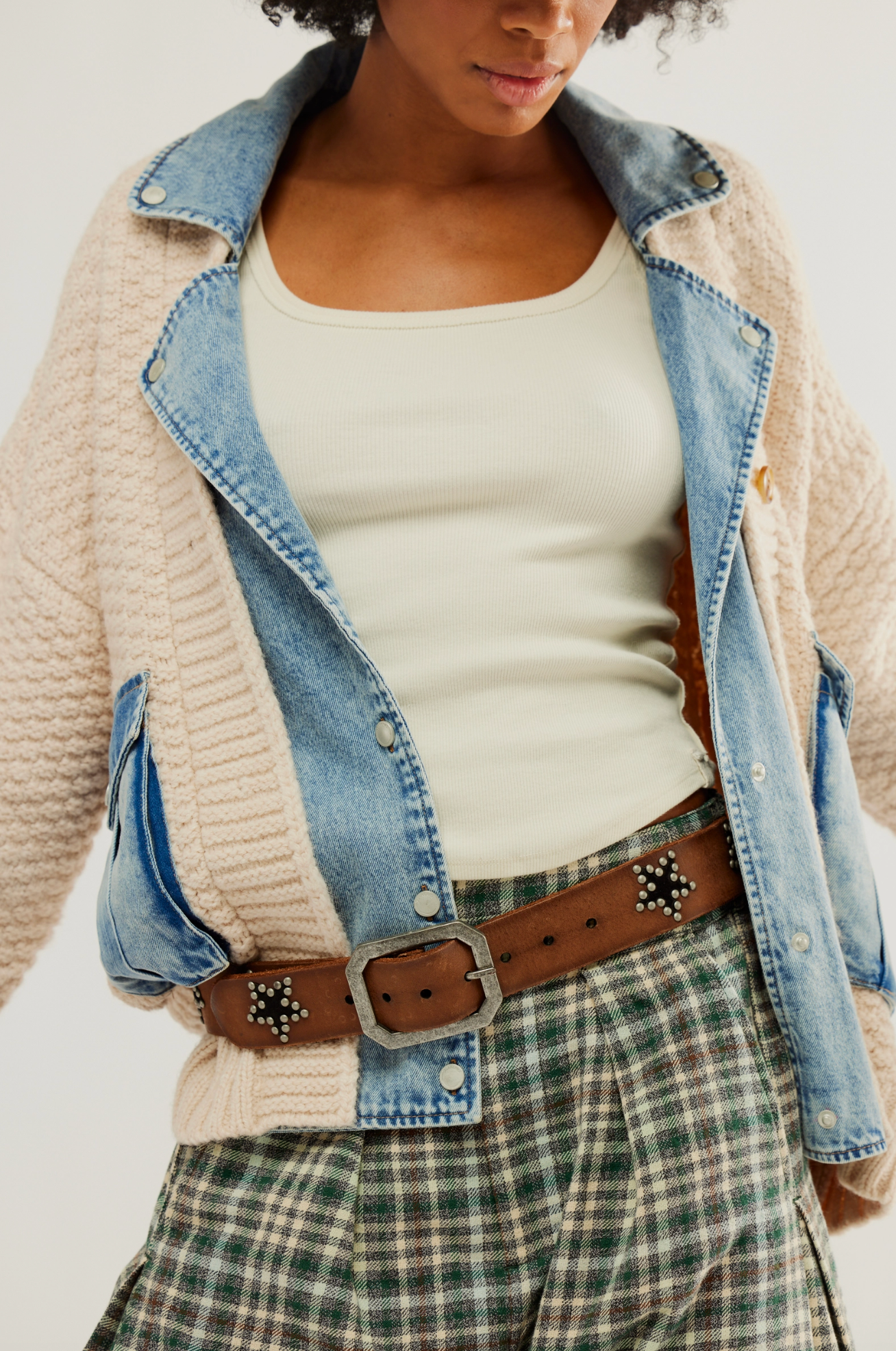 Starcrossed Studded Belt - Bronze Age