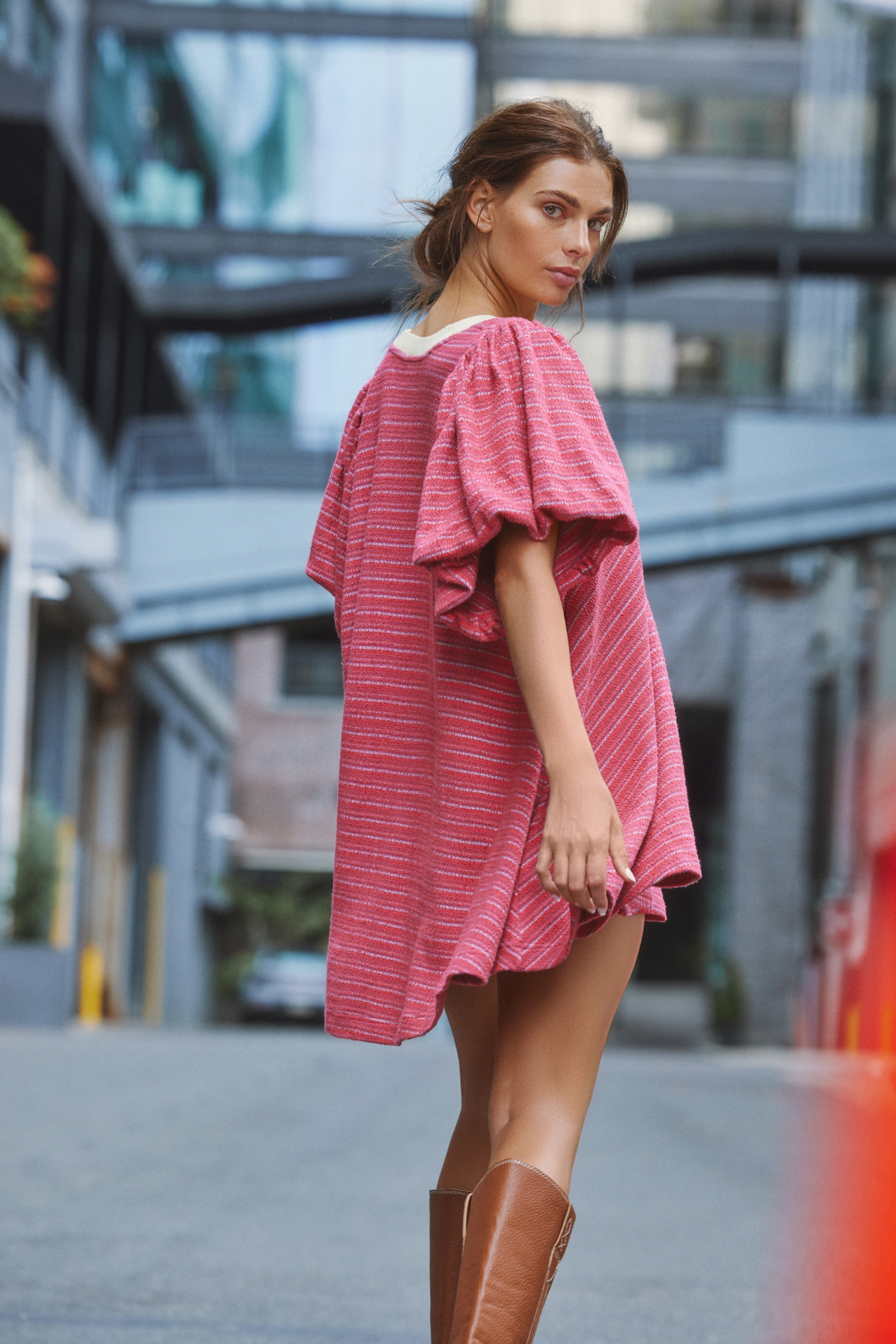 Hudson Pullover - Red Combo