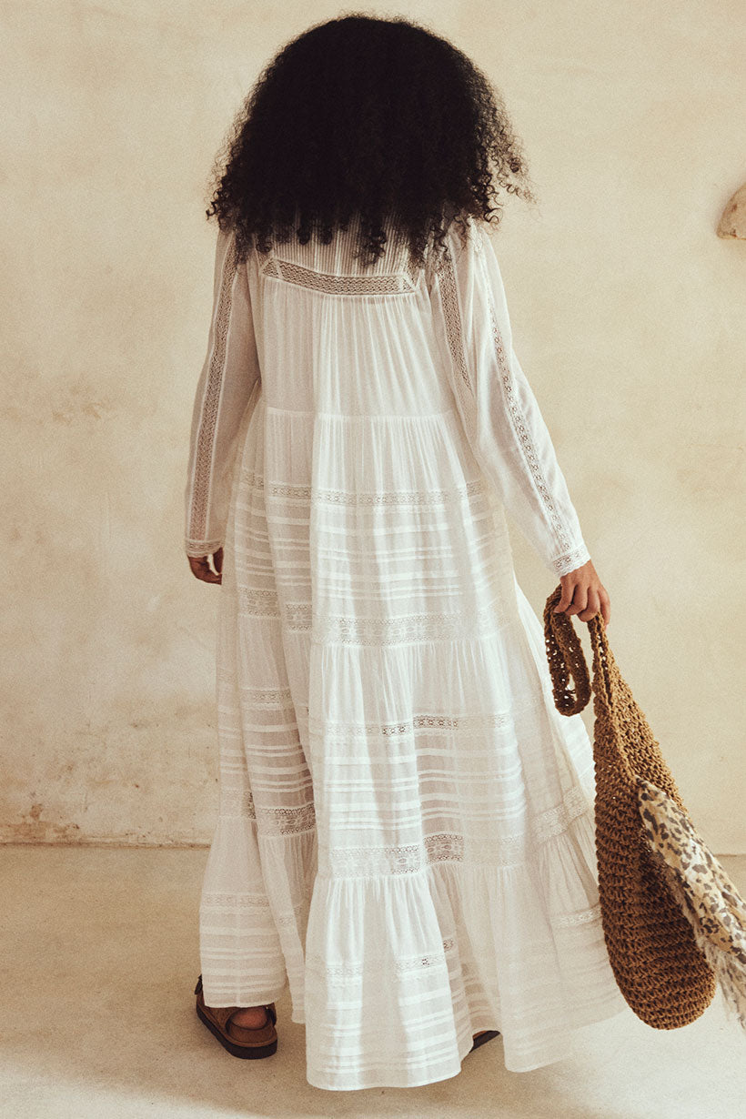 Teodora Gown - White