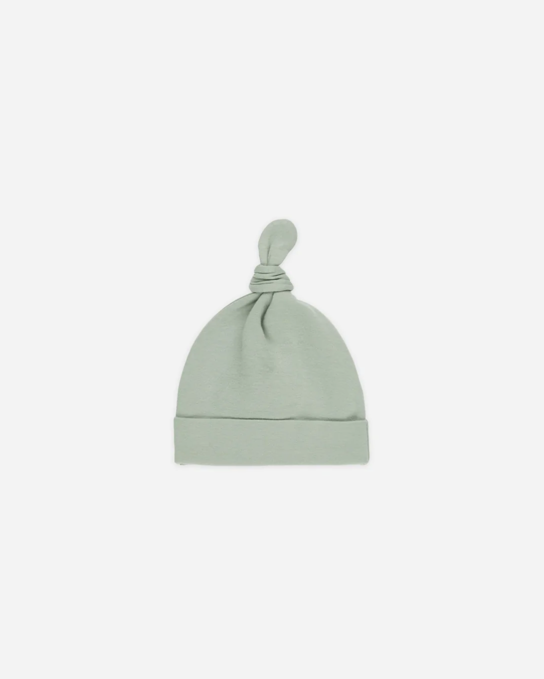 Knotted Baby Hat || Sage