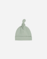Knotted Baby Hat || Sage