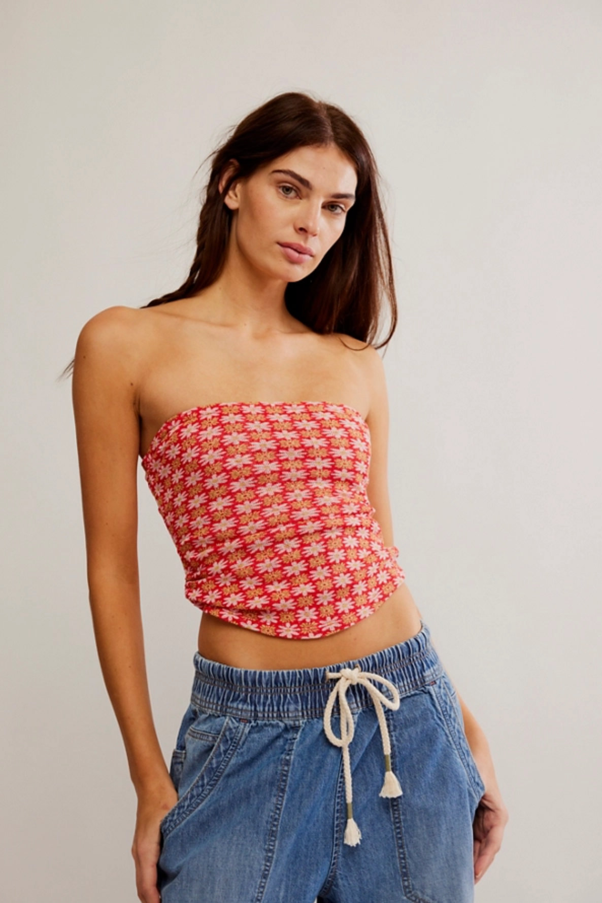 Boulevard Printed Tube Top