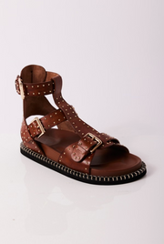 Nova Gladiator Sandal - Luggage