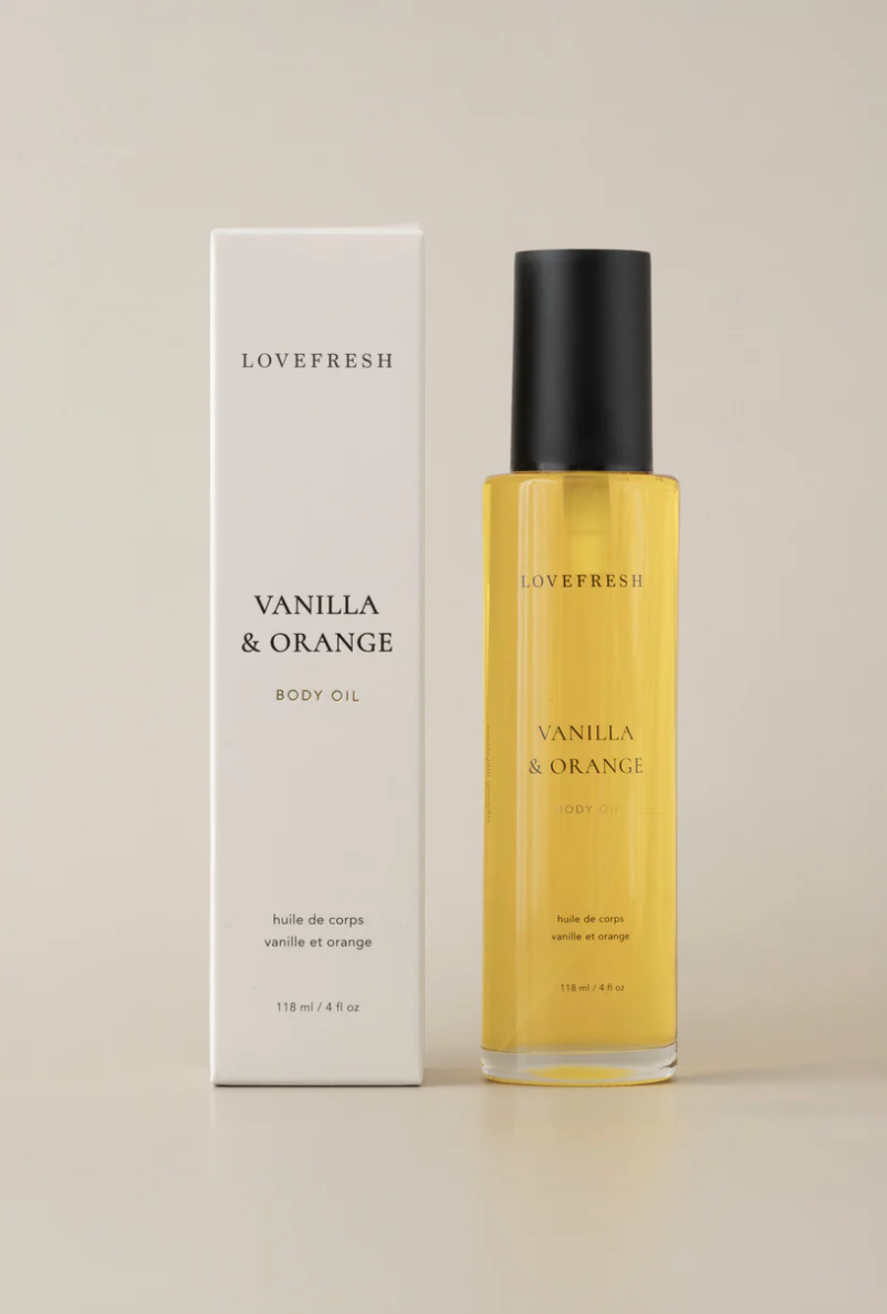 Body Oil Love Fresh - Vanilla & Orange