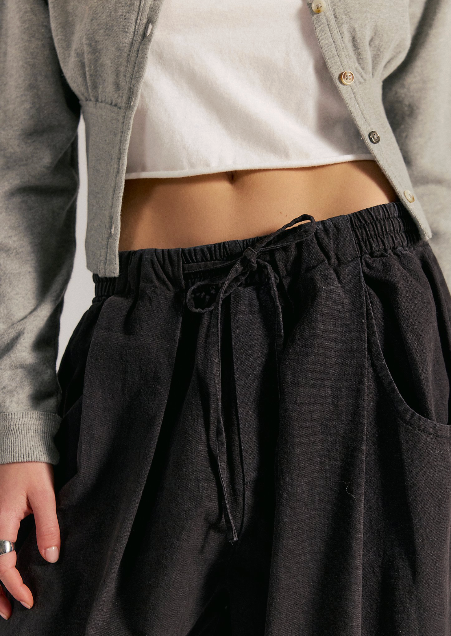 Chambers Laid Back Pull On Pant - Black