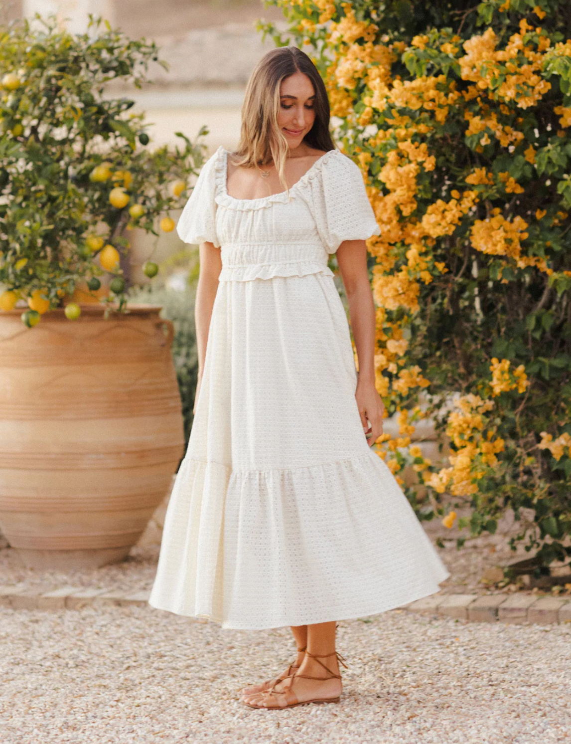 Tenley Dress - Ivory