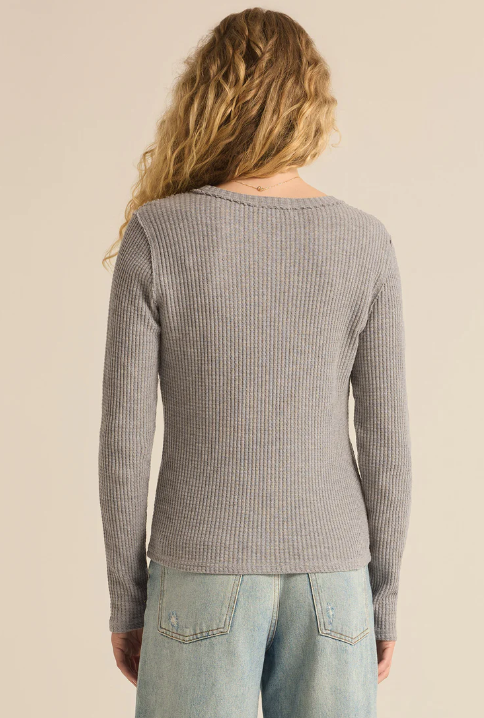 Arlet Thermal Longsleeve  - Heather Grey